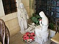 Statue of the Holy Family-baby Jesus, mother Mary and Saint Joseph