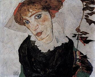 Egon Schiele, Bildnis von Wally, 1912, Leopold Museum, Wien