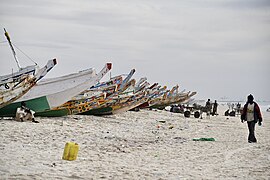 Fishing boats in Mauritania.jpg