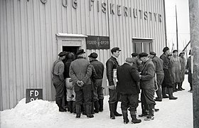 Kontoret til lofotoppsynet. Foto: Kristian Magnus Kanstad