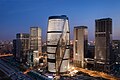 ファーウェイ中国本部（Leeza SOHO、北京市）