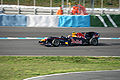 Webber testing at Jerez, February