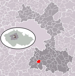 Petříkov – Mappa