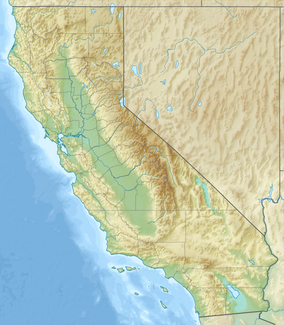 Map showing the location of Bidwell–Sacramento River State Park