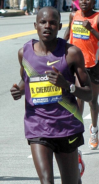 <span class="mw-page-title-main">Robert Kiprono Cheruiyot</span> Kenyan marathon runner