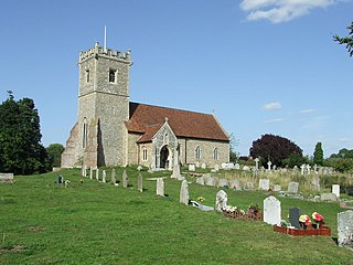 <span class="mw-page-title-main">Creeting St Mary</span> Human settlement in England