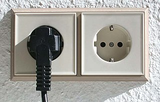 <span class="mw-page-title-main">Schuko</span> Type of AC power plug and socket