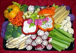 Various crudités