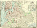 Mapa de Brooklyn em 1897.