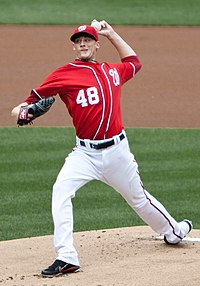 Detwiler pitching for the Washington Nationals in 2011 1ST Ross Detwiler.jpg