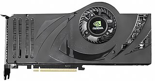 <span class="mw-page-title-main">GeForce 8 series</span> Series of GPUs by Nvidia