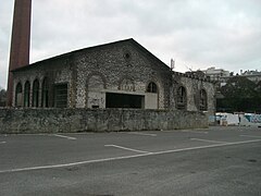 Vestige de l'ancien dépôt des tramways