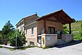 Town hall of Bézaudun-sur-Bîne, dept. Drôme