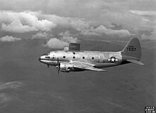 C-46A being used for research in 1946, by NACA (Predecessor to NASA) Curtiss C-46A NASA.jpg