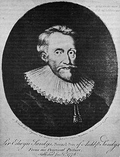 Edwin Sandys (died 1629) English politician