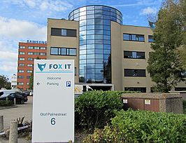 Hoofdkantoor van Fox-IT in Delft