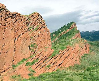 <span class="mw-page-title-main">Geology of Kyrgyzstan</span>