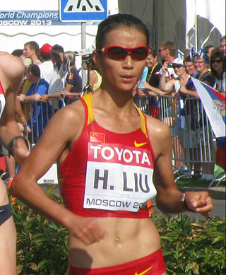 <span class="mw-page-title-main">Liu Hong (racewalker)</span> Chinese racewalker (born 1987)