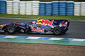 Mark Webber testing at Jerez, February