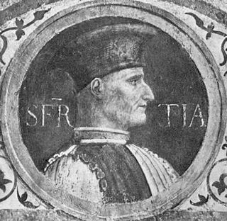 <span class="mw-page-title-main">Muzio Attendolo Sforza</span> Italian condottiero