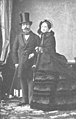 Photograph of Napoleon III and Empress Eugenie