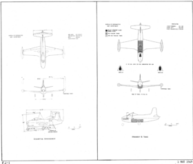 vue en plan de l’avion