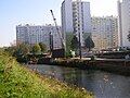 Hochhäuser am Sambre-Ufer