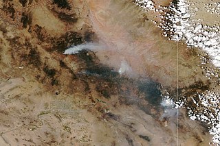 <span class="mw-page-title-main">2021 Arizona wildfires</span> Wildfires in Arizona during spring and summer 2021