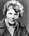 Amelia Earhart geboren op 24 juli 1897