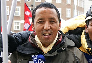 <span class="mw-page-title-main">Apa Sherpa</span> Nepalese mountain climber