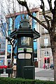 Toilete público na praça de Compostela