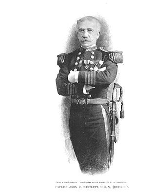 <span class="mw-page-title-main">John Russell Bartlett (naval officer)</span> Admiral and oceanographer