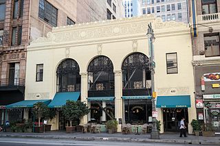 <span class="mw-page-title-main">Schaber's Cafeteria Building</span> Historic building in Los Angeles, USA