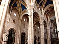 The interior of the Certosa di Pavia