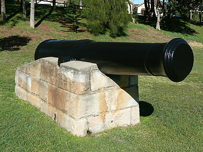 Cannon at Bob Clarke Memorial Reserve Chifley2.JPG