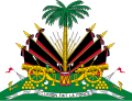 Emblema de Haití durante el régimen de Duvalier.
