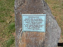 Monument to Debedeavon, a 17th-century Accomac chief Debedeavon Monument.jpg