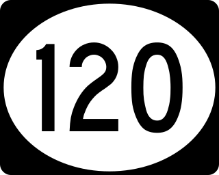 <span class="mw-page-title-main">New Jersey Route 120</span> State highway in Bergen County, New Jersey, US