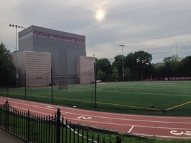 Leonard theater and back field