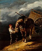 Géricault - Boy Giving Oats to an Unhitched Horse, 1823, 2019.21.jpg