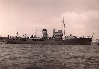 HMS <i>Delphinium</i> (K77) Flower-class corvette