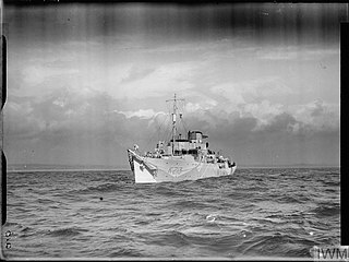 HMS <i>Poppy</i> (K213) Flower-class corvette