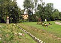 Čeština: Dětské hřiště na návsi ve Všešímech, části obce Kunice English: Playground in Všešímy, part of Kunice municipality, Czech Republic