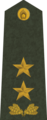 Ģenerālmajorscode: lv is deprecated (Latvian Land Forces)[37]