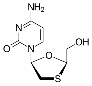 <span class="mw-page-title-main">Lamivudine</span> Chemical compound