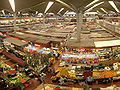 Panorama shot in the interior of the Mercado Libertad ("Mercado San Juan de Dios"), Guadalajara