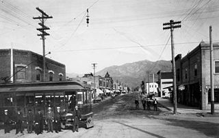 <span class="mw-page-title-main">Monrovia–Glendora Line</span> Pacific Electric streetcar route (1902–1951)