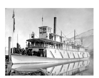 <i>Moyie</i> (sternwheeler) paddle steamer sternwheeler