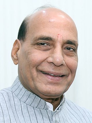 <span class="mw-page-title-main">Rajnath Singh</span> 29th Defence Minister of India since 2019