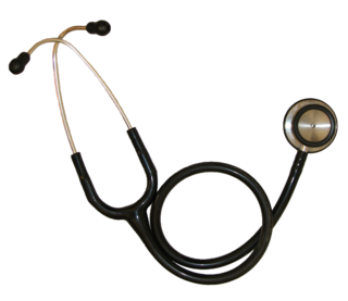 <span class="mw-page-title-main">Stethoscope</span> Medical device for auscultation